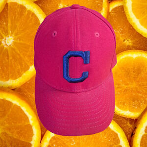 59Fifty Official On Field MLB Cleveland Indians Fitted Hat‎